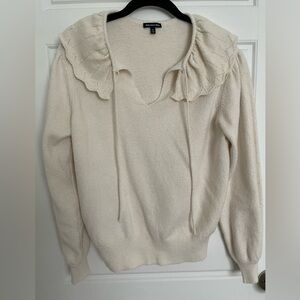 Who What Wear Women’s Cream Peasant top